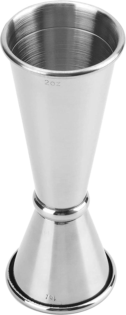 Yesland 3 Pcs Double Cocktail Jigger - Double Jigger and Japanese Style Stainless Steel Bar Measuring Jigger - 0.5 Oz to 2 Oz Jiggers -Silver Alco...