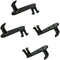 4 CAR MAT Fixing Clips Floor Carpet Clips Fixing Hooks for Toyota Lexus Black...