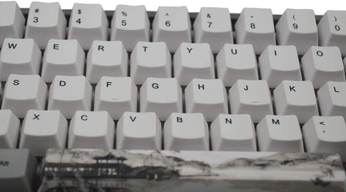 PBT 5-Sided Sublimation keycap Set OEM Highly Compatible with Cherry MX Switch Mechanical Keyboard (Jiangnan Ink)...