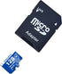 Dasaita Memory Card with Full Size Adapter, Read Speed up to 28 MB/s, 128 GB, for Dash Cam...