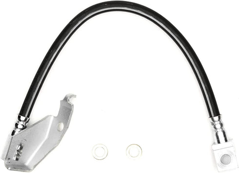 Dynamic Friction Company Front Left Brake Line Hose 350-54038 For 1971-1973 Ford Mustang, 1971-1973 Mercury Cougar...