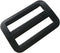 20 Pcs 1-1/2 Inch Plastic Triglides Slides for Webbing, Fasteners Strap and Backpack (38mm, Black)...