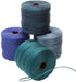 The Beadsmith S-Lon #18 Nylon Cord – Deep Blue Sea Mix – Tex210 Cord, 5mm Diameter, 4-Pack, 77 Yard Spools – for Stringing Beading Crochet, Micro-...