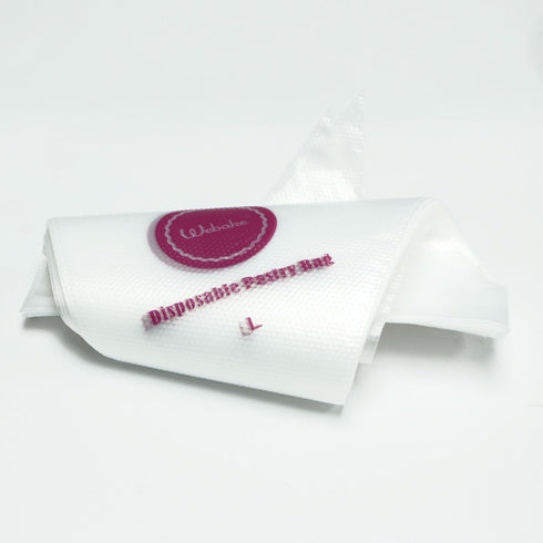 Webake 16 Inch Disposable Pastry Bags - 100pcs Large Icing Piping Bags for All Size Tips Couplers...