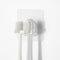 Toothbrush Holder 4 Packs Clean Polycarbonate for Bathroom Shower Easy Installation, No Drilling, No Glue, Wall Mounted, Home Decor Essentials, Tr...