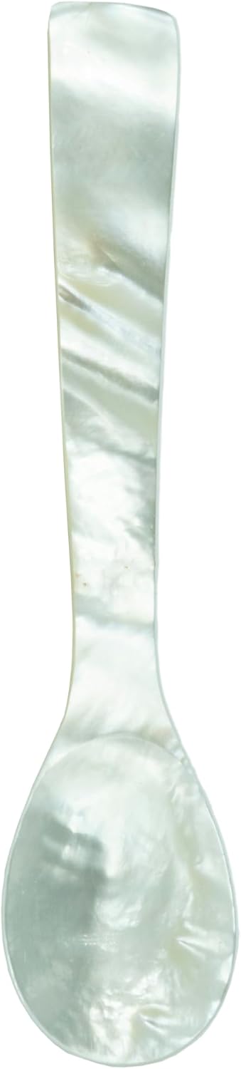 Hand craft Mother of pearl caviar spoon (1 QTY, 4.5 Inches)...