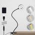 KBG Desk Lamp Clip on Light, 3 Color Modes & 10 Brightness Flexible Gooseneck Desk Lamp, Eye Protection Desk Light for Kids Reading Book in Bed at...