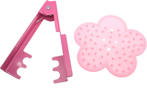 1 Set Rose Stem Leaf Thorn Stripper Stripping Tool Thorn Remove (Pink)...