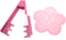 1 Set Rose Stem Leaf Thorn Stripper Stripping Tool Thorn Remove (Pink)...