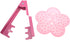 1 Set Rose Stem Leaf Thorn Stripper Stripping Tool Thorn Remove (Pink)...