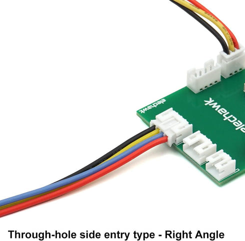 PH 2.0mm Socket Kit Compatible with JST-PH 2.0mm Pitch Connectors Through-Hole Side Entry Type Right Angle Stemma......