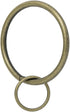 Ivilon Drapery Eyelet Curtain Rings - 2" Ring Loop for Hook Pins, Set of 14 - Antique Brass...