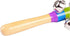 2 Pack Vivid Color Rainbow Handle Wooden Bells Jingle Stick Shaker Rattle 10 Jingle Bells Baby Kids Children Musical Toys...