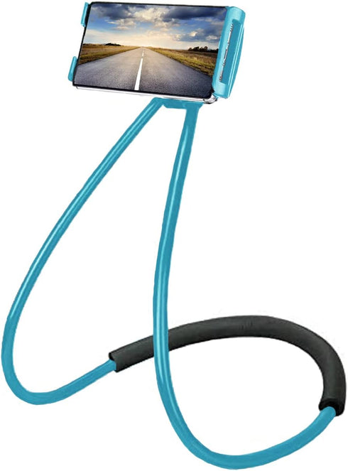 Chapter Seven Universal Smart Mobile Phone Stand,Hanging on Neck Cell Phone Mount Holder, Flexible Lazy Bracket DIY Free Rotating for Multiple Fun...