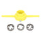 Pipe Threader Plumbing Tools Alloy + Plastic PVC Thread Tool Maker Pipe Npt Round Die Set Pipe Threader Plumbing Manual Hand Tool...