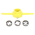 Pipe Threader Plumbing Tools Alloy + Plastic PVC Thread Tool Maker Pipe Npt Round Die Set Pipe Threader Plumbing Manual Hand Tool...