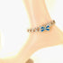 Butterfly Anklet Shiny Rhinestone Ankle Bracelet for Women Girls Cuban Link Waterproof Gold Anklets Summer Beach Rave Jewelry Gifts...