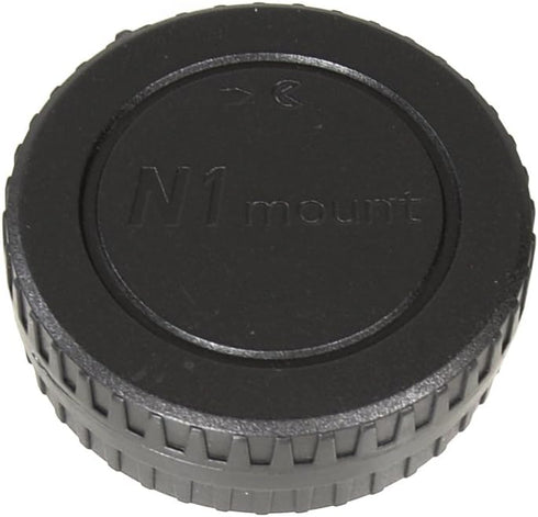 Body Cap & Camera Rear Len Cover Set Compatible with N-Mount 1 N1 Lenses and 1 Mirror less Cameras J1 J2 J3 J4 V1 V2 V3 S1 S2 AW1...