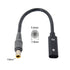 JSER Xiwai Type C USB-C Female Input to DC Power PD Charge Cable fit for Laptop 18-20V (7.9x5.4mm for HP)...