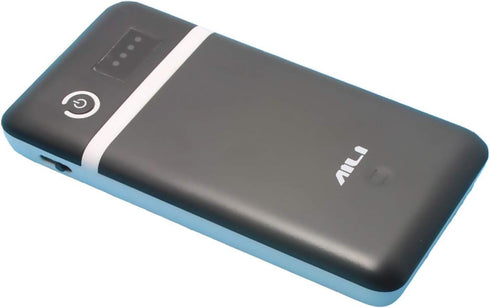 18650 Mobile Battery Box with LED Light and Battery Indicator,Dual USB and DC Outputs for iPhone and Android Phones......