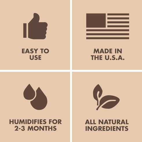 Boveda 75% Two-Way Humidity Control Packs For Storing Up to 5 Items – Size 8 – 10 Pack – For Small Non-Plastic Travel Cases – Moisture Absorbers –...