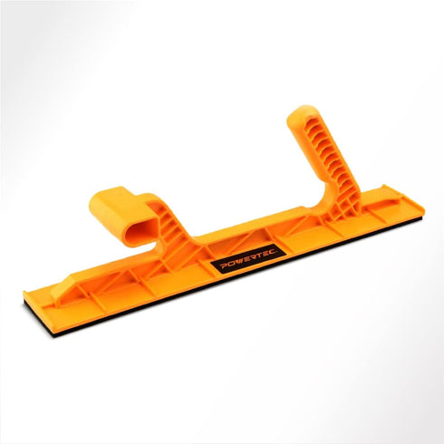 POWERTEC Deluxe Push Block Fits Table Saw, Router Table, Band Saw & Jointer, Dual-End Push Handles with Ergonomic Design. Wood Pusher Reduces Kick...