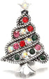 Snap Jewelry Necklace Charms with 6pcs Christmas Tree Shape Snap Button Pendant for Women 18mm Button Jewelry...