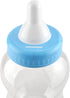 Homeford Jumbo Milk Bottle Coin Bank Baby Shower Plastic Container, 15-inch, Light Blue...