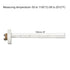 MECCANIXITY 4" K Type Ceramic Kiln Furnace Probe Thermocouple Sensor for Muffle Furnace Oven, High Temperature -50 to 1300°C 1.5x100mm...