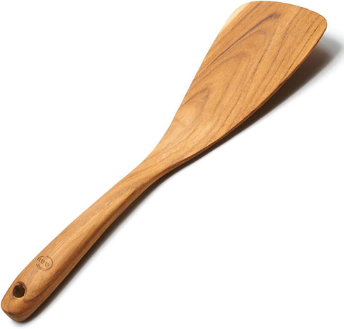 FAAY 11.5 Inch Teak Wood Spatula/Turner for RIGHT Hand | Versatile Spatula, Durable, Healthy and High Moist Resistance for Non Stick Cookware...