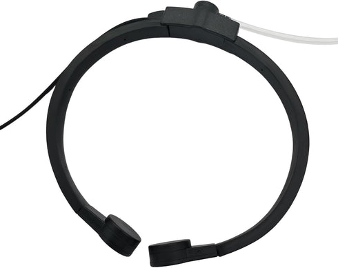 2 Pin VOX Throat Mic Headset Tactical Neck Bone Conduction Acoustic Earpiece for Midland GXT LXT GMRS 2-prong Walkie Talkies...