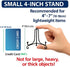 (4 pack)Iron Display Stand, Black Iron Easel Plate Display Photo Holder Stand, Displays Picture Frames, Decorative Plates, Tablets and Art 4 Inch...