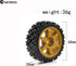1/10 RC On Road Tires Rubber Rally Tyres and Wheels Rims 12mm Hex for 1/10 Scale RC Racing Drift Car HPI KYOSHO Tamiya XV01 XV02 TA06 TT01 TT02 PT...