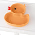 Powerful Suction Plates for Baby and Toddler,Baby Divided Plate,Thanksgiving Plates with Fork and Spoon,Duck Baby Plate Non-Slip,BPA Free,Microwav...