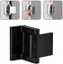 Home Security Door Lock, Child Proof Door Reinforcement Lock,for Inward Swinging Door, Privacy Door Latch Defend Home and Hotels(1Pack,Black)...