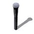 LAURA GELLER NEW YORK Foundation Makeup Brush with Wooden Handle in Midnight Black – Works with Foundation, Concealer, Blush – For Applying and Bl...