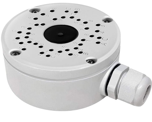 (New Upgrade) Security Camera Junction Box,Universal IP Camera Mount,Security Camera Bracket Outdoor,Metal Aluminum Waterproof Security Camera Mou...