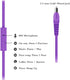 ELECDER i39 Headphones with Microphone Foldable Lightweight Adjustable On Ear Headsets with 3.5mm Jack for Cellphones Computer MP3/4 Kindle School...