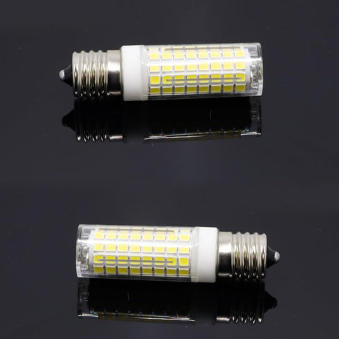 E17 LED?8W Microwave Oven Bulb?80W Halogen Equivalent ?Dimmable E17 Bulb for Microwave Oven Over Stove Appliance?800Lm, AC110V/130V?Daylight White...
