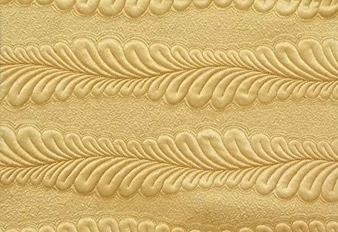 Modern Waves - Edge to Edge Nylon Mesh Stencil, Continuous Line Template for Free Motion Quilting, Domestic Machine Quilting, Hand Quilting, Long-...