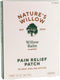 Nature’s Willow Fast-Acting Willow Balm Natural Pain Relief Patches for Help Alleviating Muscle & Joint Pain in Back, Neck, Shoulder, Knee and Mor...