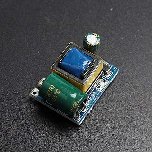Acxico 5Pcs 12V 300mA Board Module Mini AC-DC 110V 120V 220V 230V to 5V 12V Converter Board Module Power Supply...