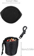 Mini Snack Bag Food Treat Storage Holder Training Pet Dog Cat Bird Puppy Bag,Black...