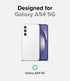 oakxco for Samsung Galaxy A54 5G Phone Case Liquid Silicone, Cute Thin Slim Soft Rubber TPU Plain Smooth Gel Cover for Women Girl, Matte Solid Pro...