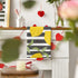 2 Pcs Kitchen Towels Lemons Kitchen Dish Towels Kitchen Dish Cloths Fast Drying Kitchen Rug Kitchen Decor for Home Cleaning Cooking Baking, 16 x 2...