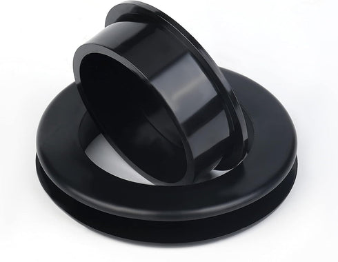 AIEX 4 Pcs 2 inch Table Umbrella Hole Ring and Cap, Silicone Umbrella Hole Ring Umbrella Cone Wedge Patio Umbrella Cone for Patio Outdoor Garden T...