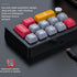 Customized mechanical keyboards, customized knobs, RGB hot swappable macro definitions, wired mechanical gaming keyboards (WHITE)...