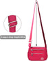 Casual Multi Pocket Nylon Messenger Bag Light Weight Canvas Crossbody Shoulder Waterproof Ladies Travel Handbag...