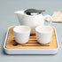Small Ceramic Teapot With Stainless Steel Infuser For Loose Tea And Blooming Tea, Heat Resistant Ceramic Tea Pot And Tea Kettle, Perfect Tea Maker...