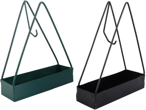 2 Pack Mosquito Coil Holder Triangle Iron Mosquito Coil Holder Mosquito Incense Rack Fireproof Incense Holder Portable Incense Holders...